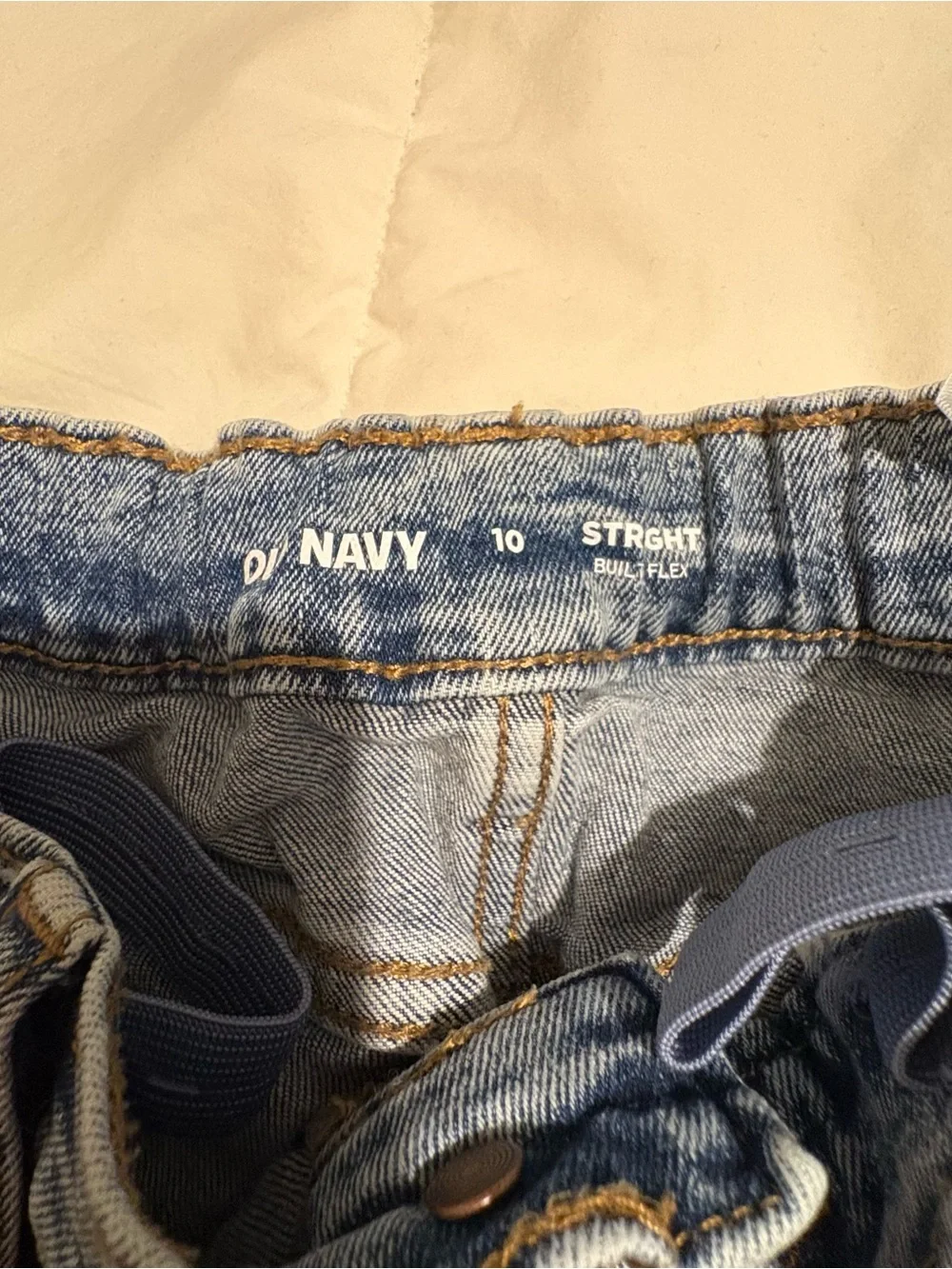 Old Navy Kids Straight Jeans - Light Blue Denim